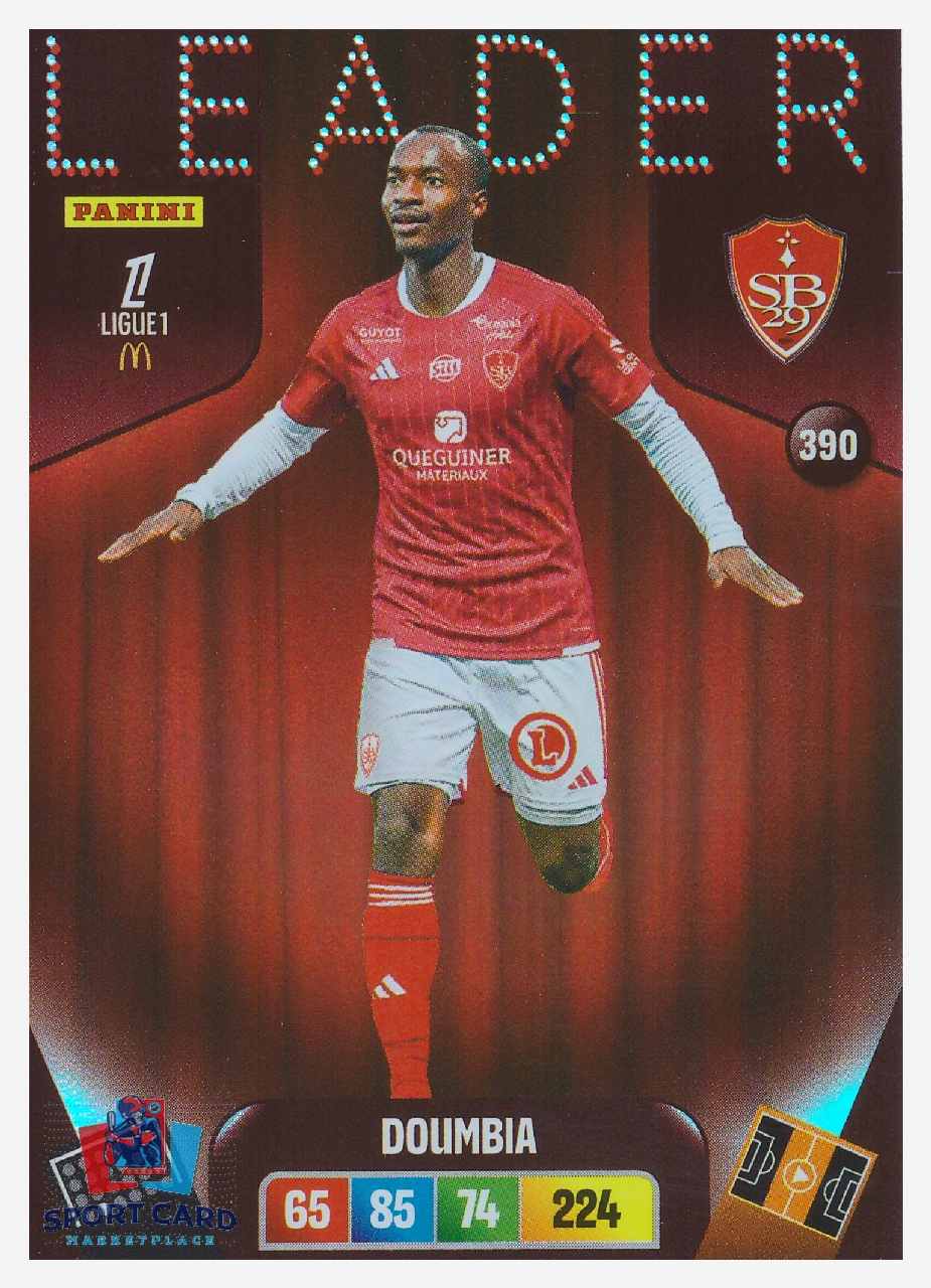 Panini Adrenalyn XL Ligue 1 2026-27 - Kamory Doumbia / Stade Brestois 29 - Leader - #390