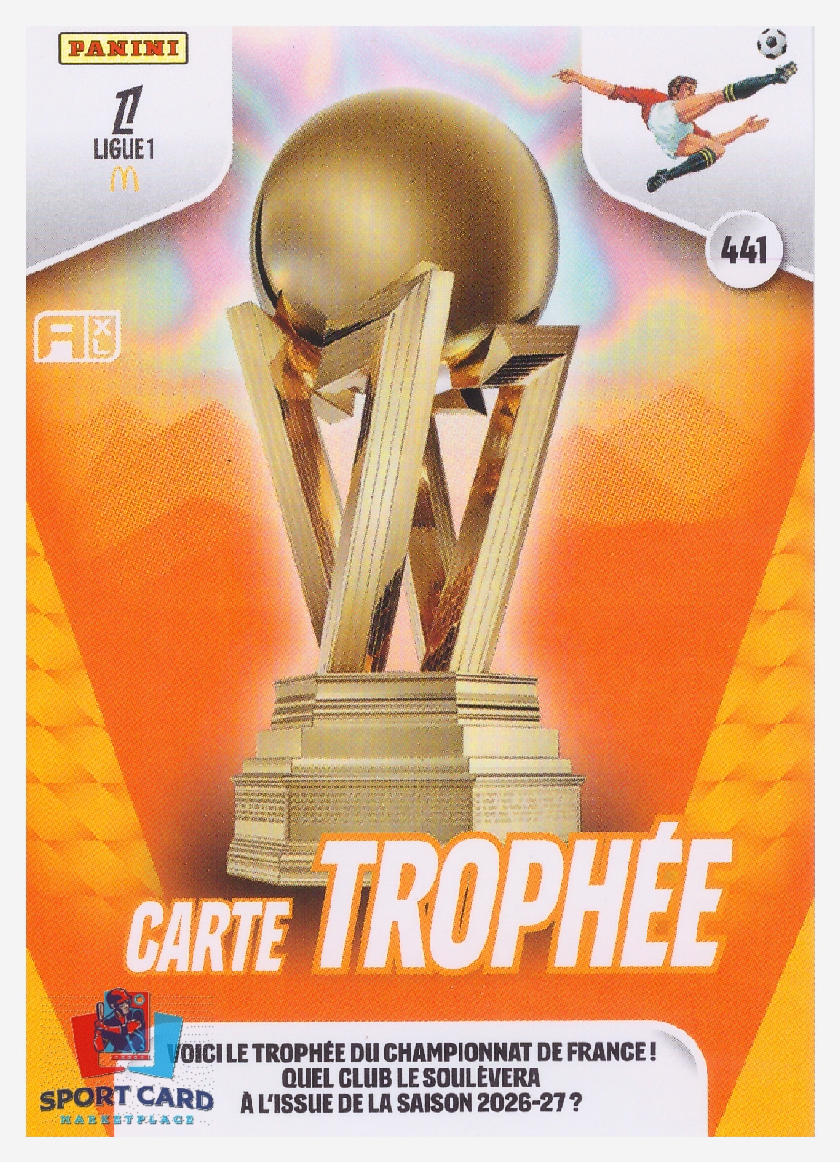Panini Adrenalyn XL Ligue 1 2026-27 - Carte Trophée / Ligue 1 McDonald’s #441