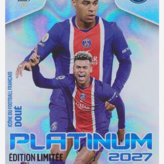 Panini Adrenalyn XL Ligue 1 2026-27 - Désiré Doué / Paris Saint-Germain - Édition Limitée / Platinium 2027 #EL-DD