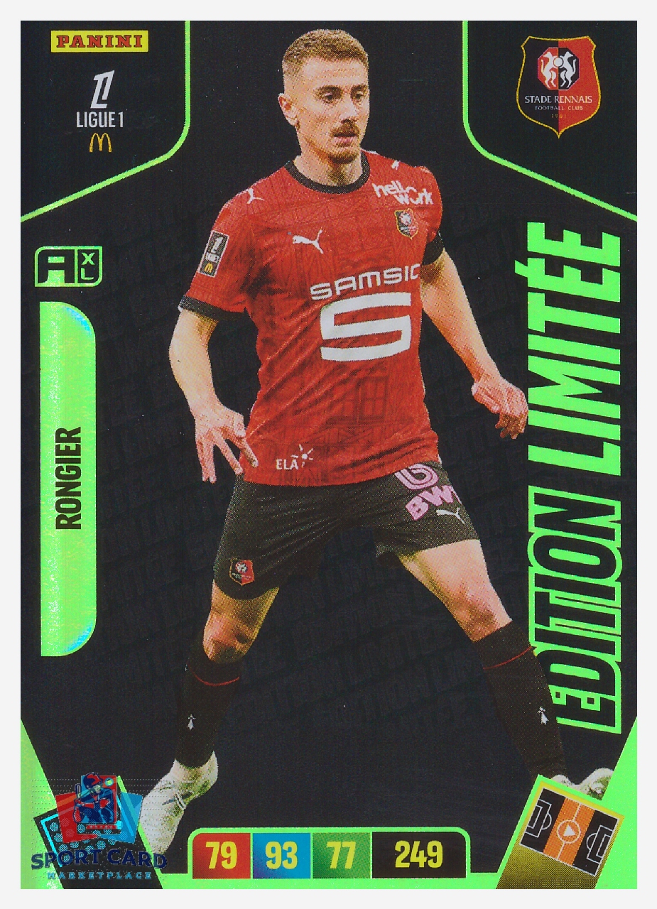 Panini Adrenalyn XL Ligue 1 2026-27 - Valentin Rongier / Stade Rennais FC - Édition Limitée #EL-VR